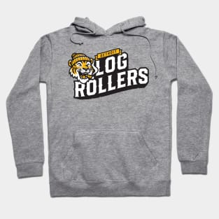 Detroit 'Log Rollers' 313 T-Shirt: Embrace the Smokin' Spirit of Detroit with a Humorous Tiger Design! Hoodie